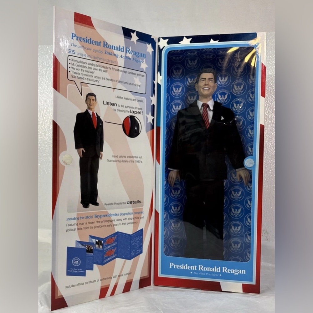 Ronald Reagan Toy Presidents Talking Action Figure 2003 Limited Edition